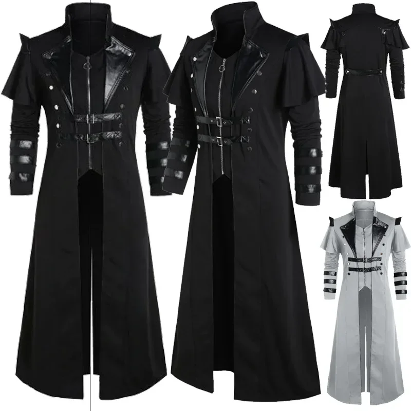Vintage Fashion Jacket - Disfraz Hombre Vintage Halloween Medieval Steampunk