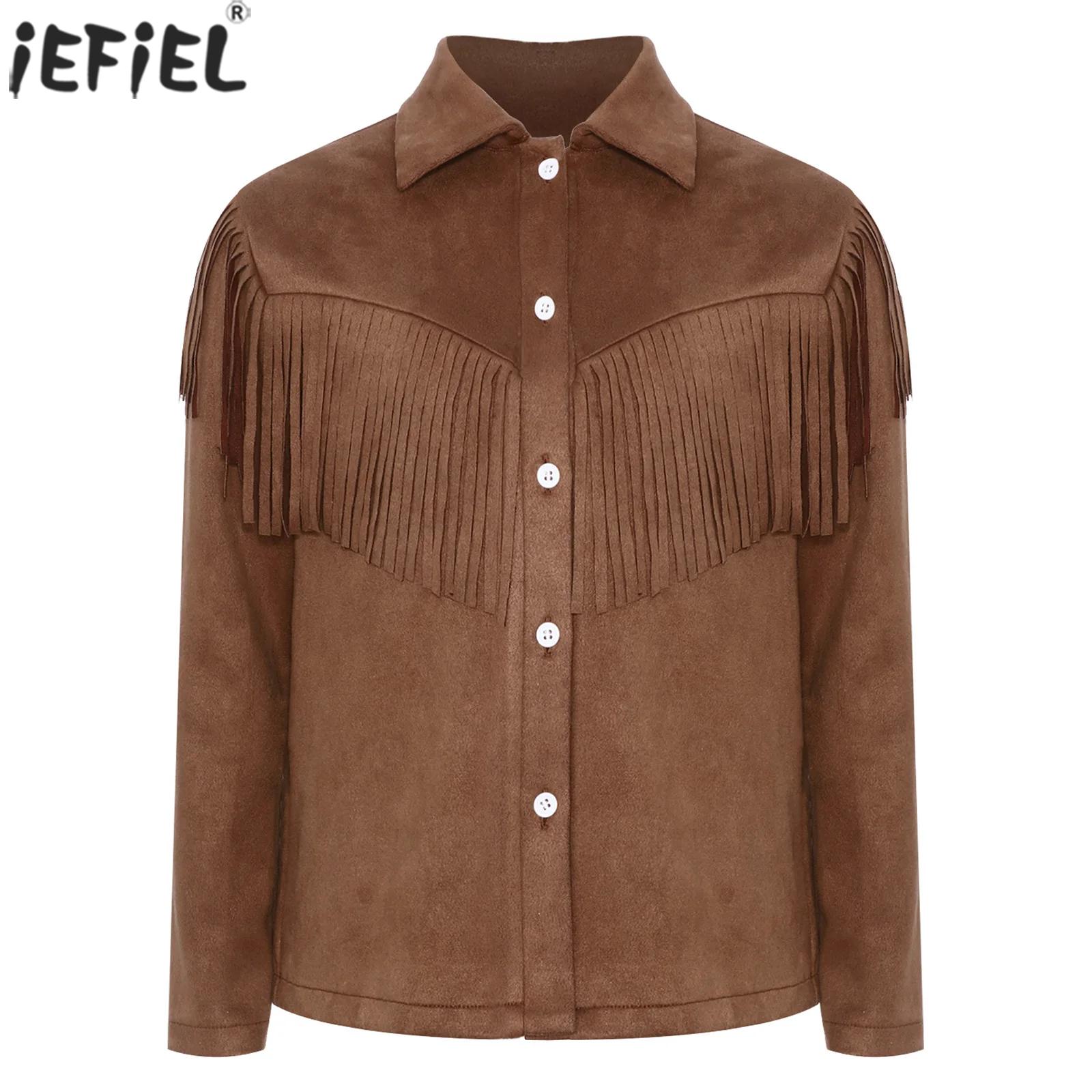 Vintage Fashion Jacket - Boys Girls Western Cowboy Cowgirl Costume