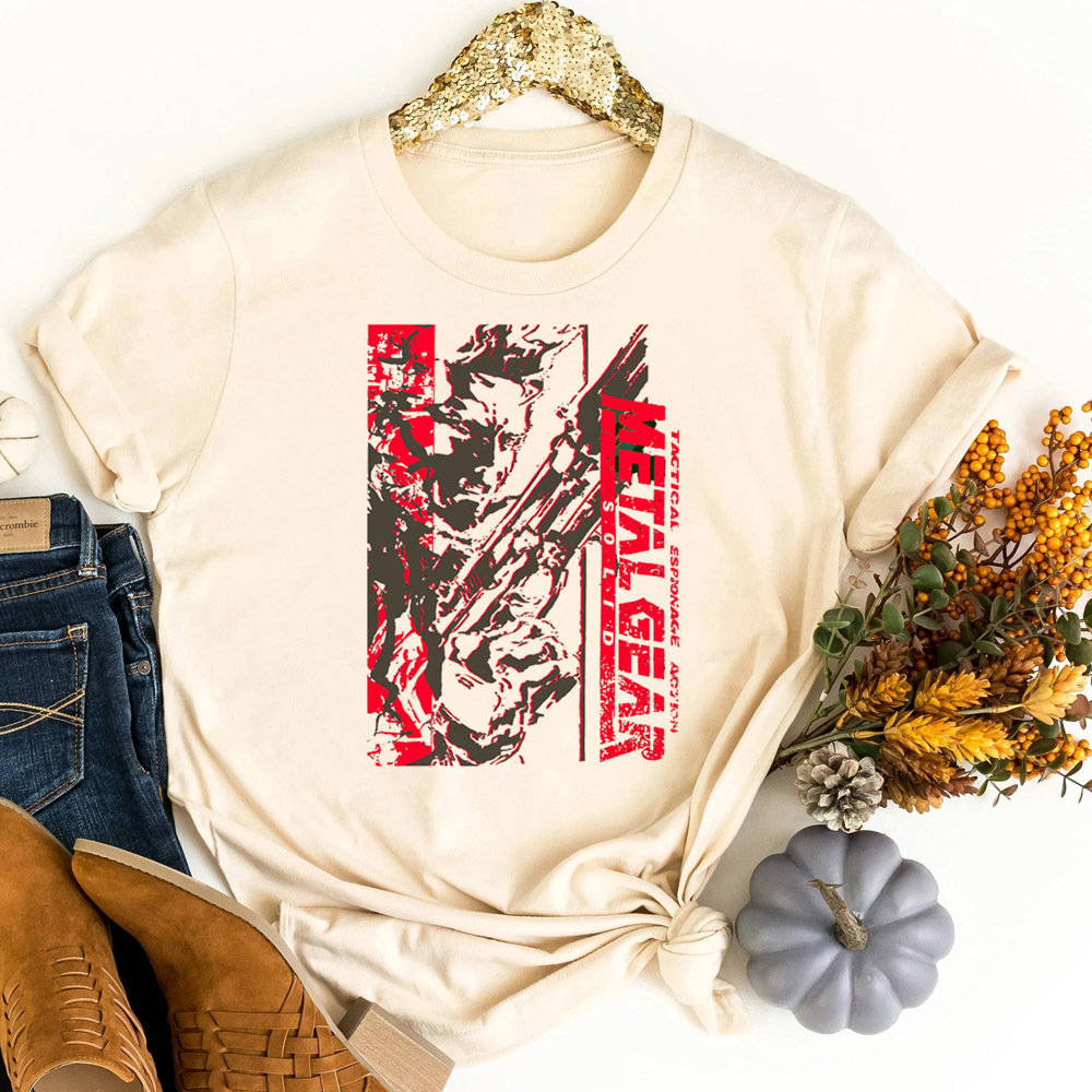 Vintage Fashion For Sale - Metal Gear Solid tshirt teen cutecore