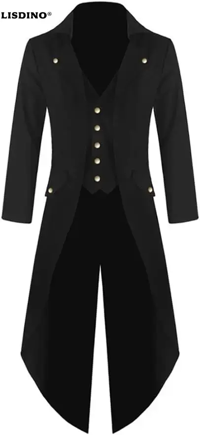 Mens Steampunk Gothic Jacket V - Vintage Fashion Jacket ulasan dan harga
