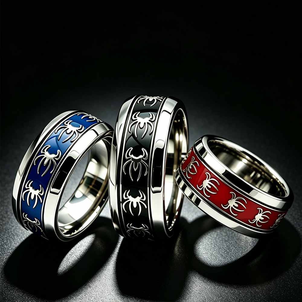 New Vintage Punk Spider Ring 3 - Vintage Fashion Wholesale ulasan dan harga