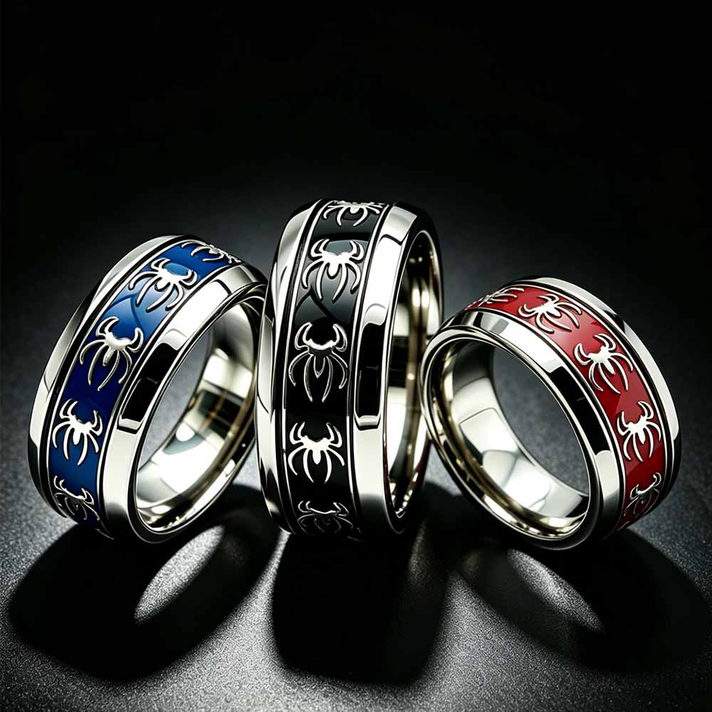 New Vintage Punk Spider Ring 3 - Vintage Fashion Wholesale ulasan dan harga