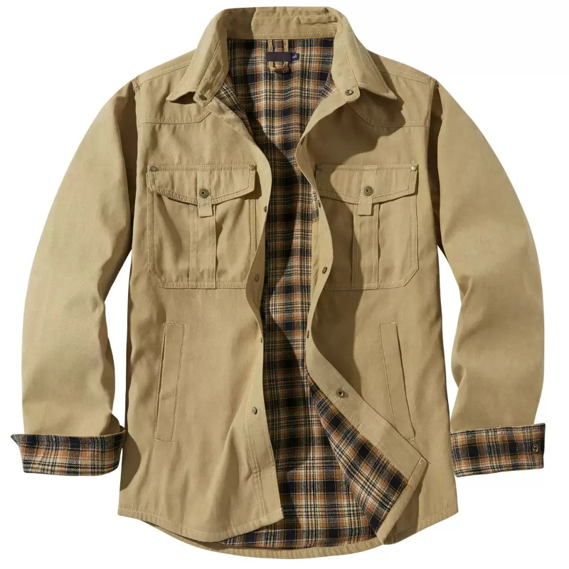 Workwear Jacket Men Autumn Spr - Vintage Fashion Trends 2025 ulasan dan harga