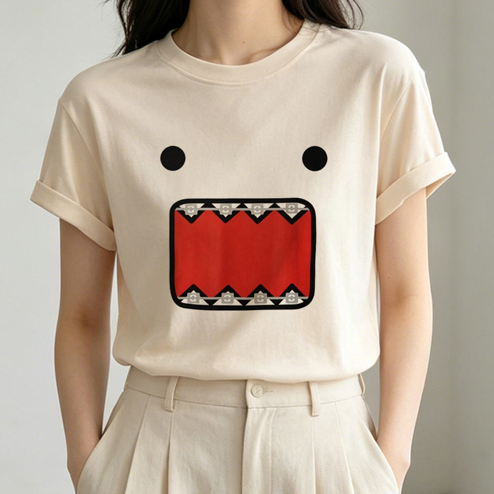 Domo top tees shoujo cutecore  - Vintage Fashion For Sale ulasan dan harga