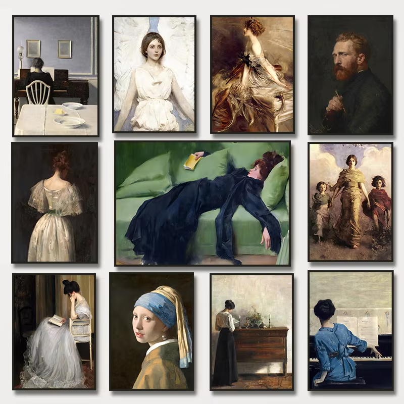 Oil Painting By Numbers Vintag - Vintage Fashion Game ulasan dan harga