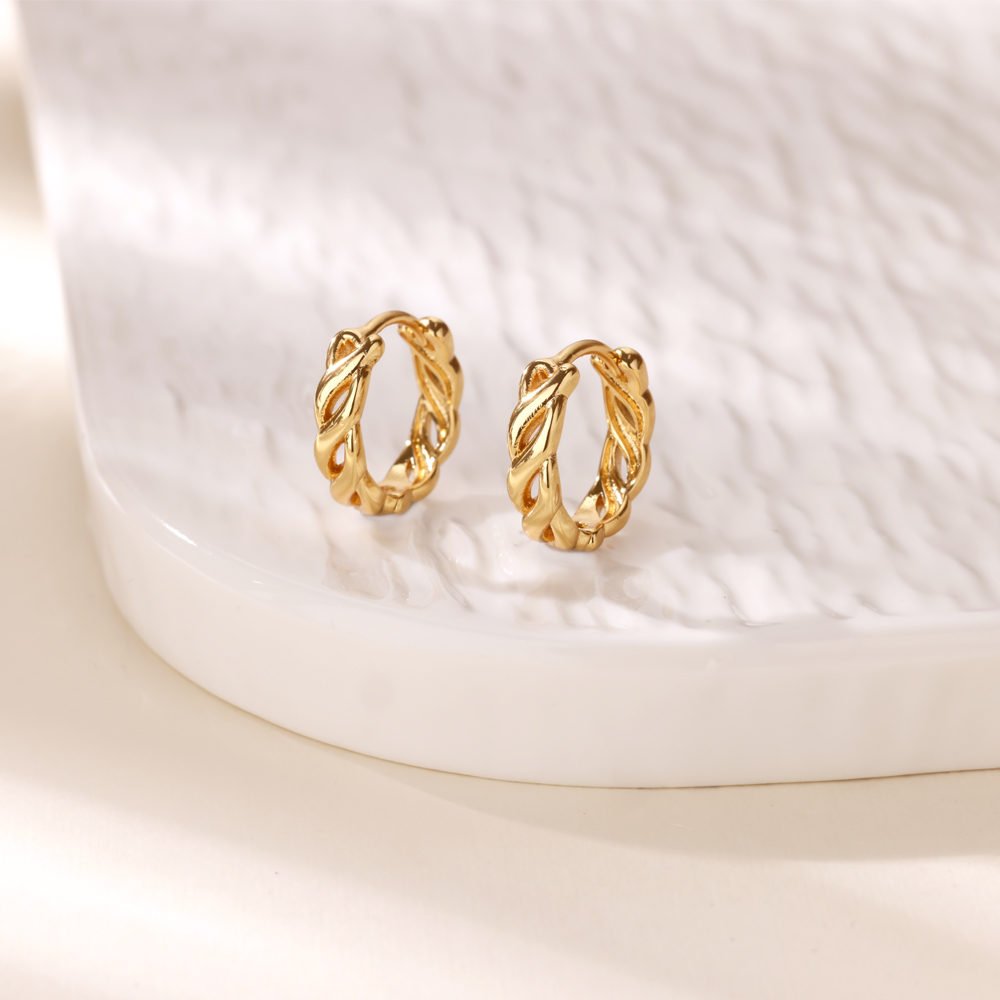 Vintage Hollow Twist Chain Hoo - Vintage Fashion Trends 2025 ulasan dan harga