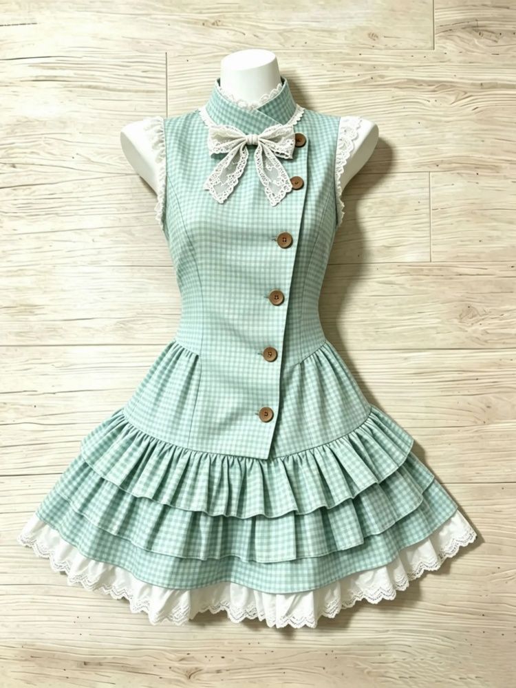 Himekaji Dresses Vintage Y2k 2 - Turtleneck Knit 90S ulasan dan harga