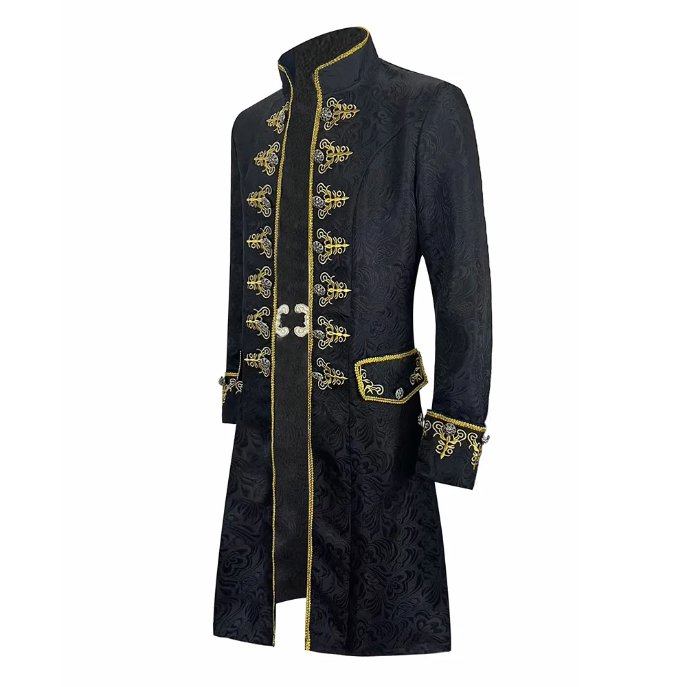 Pirate Cosplay Costumes Men's  - Vintage Fashion Jacket ulasan dan harga