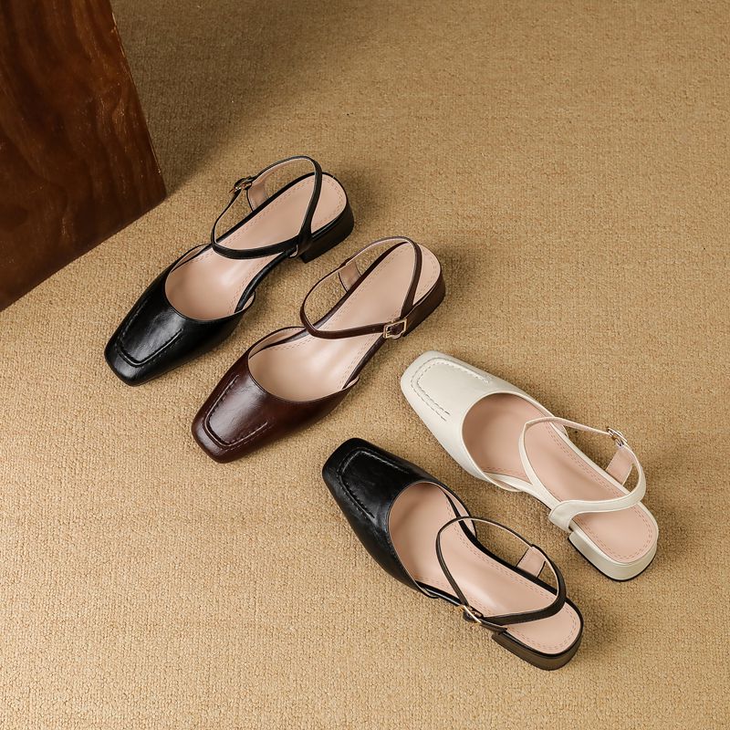 Girseaby 2025 Female Sandals S - Vintage Fashion Heels ulasan dan harga