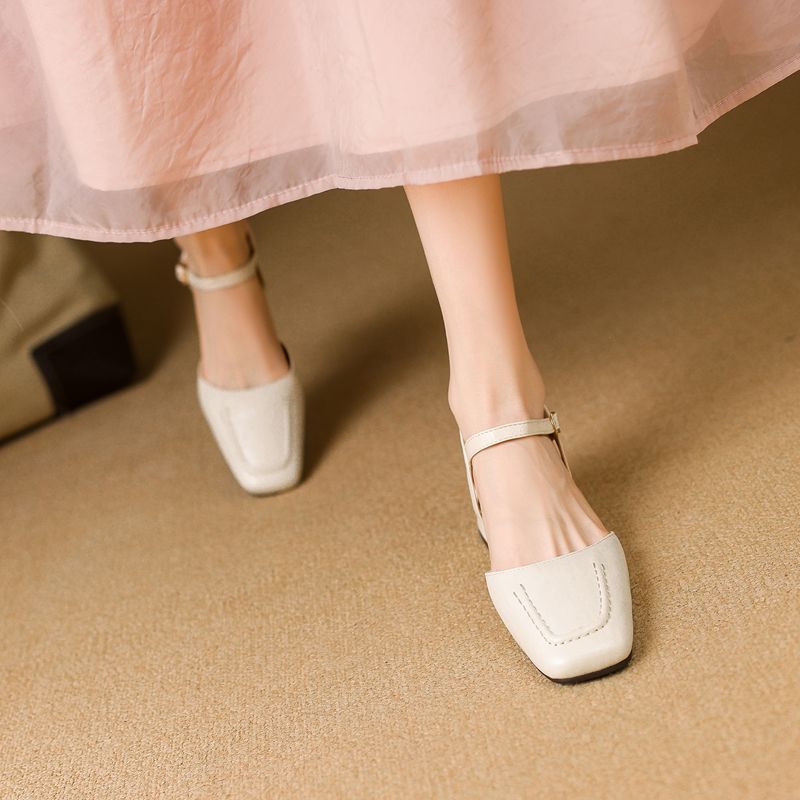 Girseaby 2025 Female Sandals S - Vintage Fashion Heels ulasan dan harga
