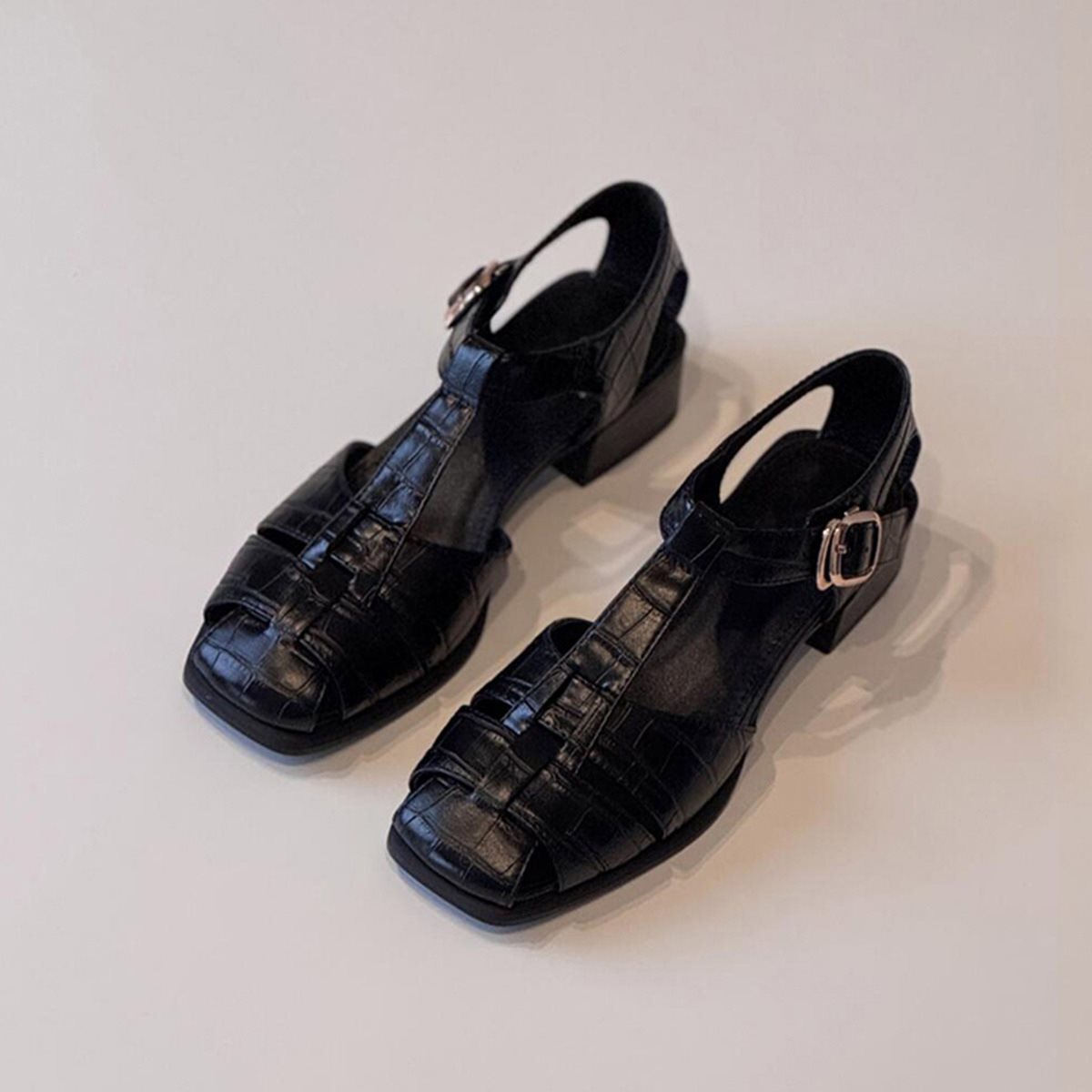 Women's Sandals Summer New Fas - Vintage Fashion Heels ulasan dan harga