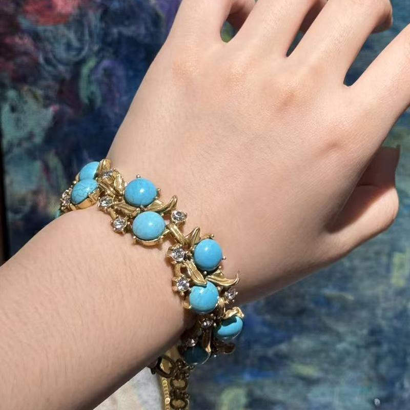 Vintage Natural Stone Turquois - Vintage Fashion Trends 2025 ulasan dan harga