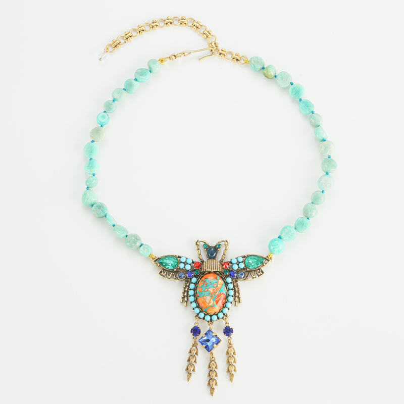 Natural Stone Chain Pendants A - Vintage Fashion Trends 2025 ulasan dan harga
