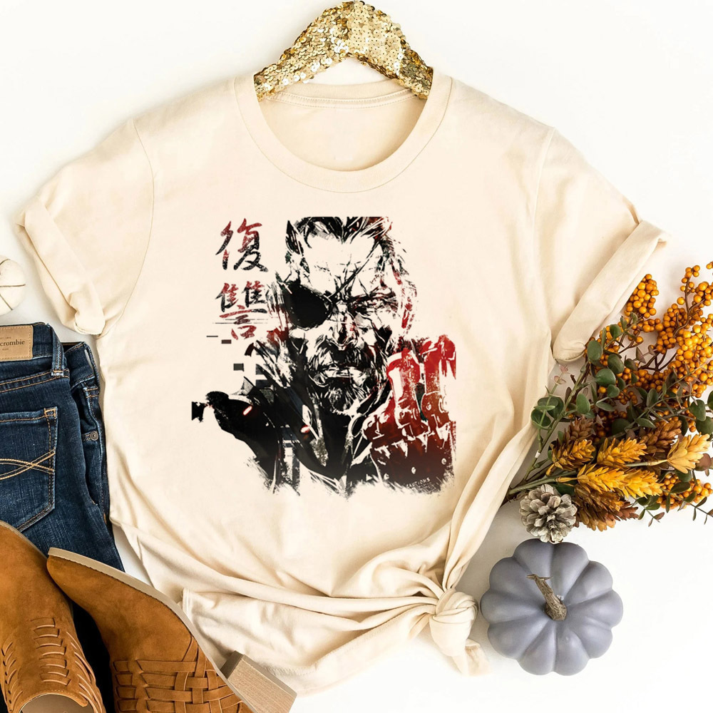 Metal Gear Solid tshirt teen c - Vintage Fashion For Sale ulasan dan harga