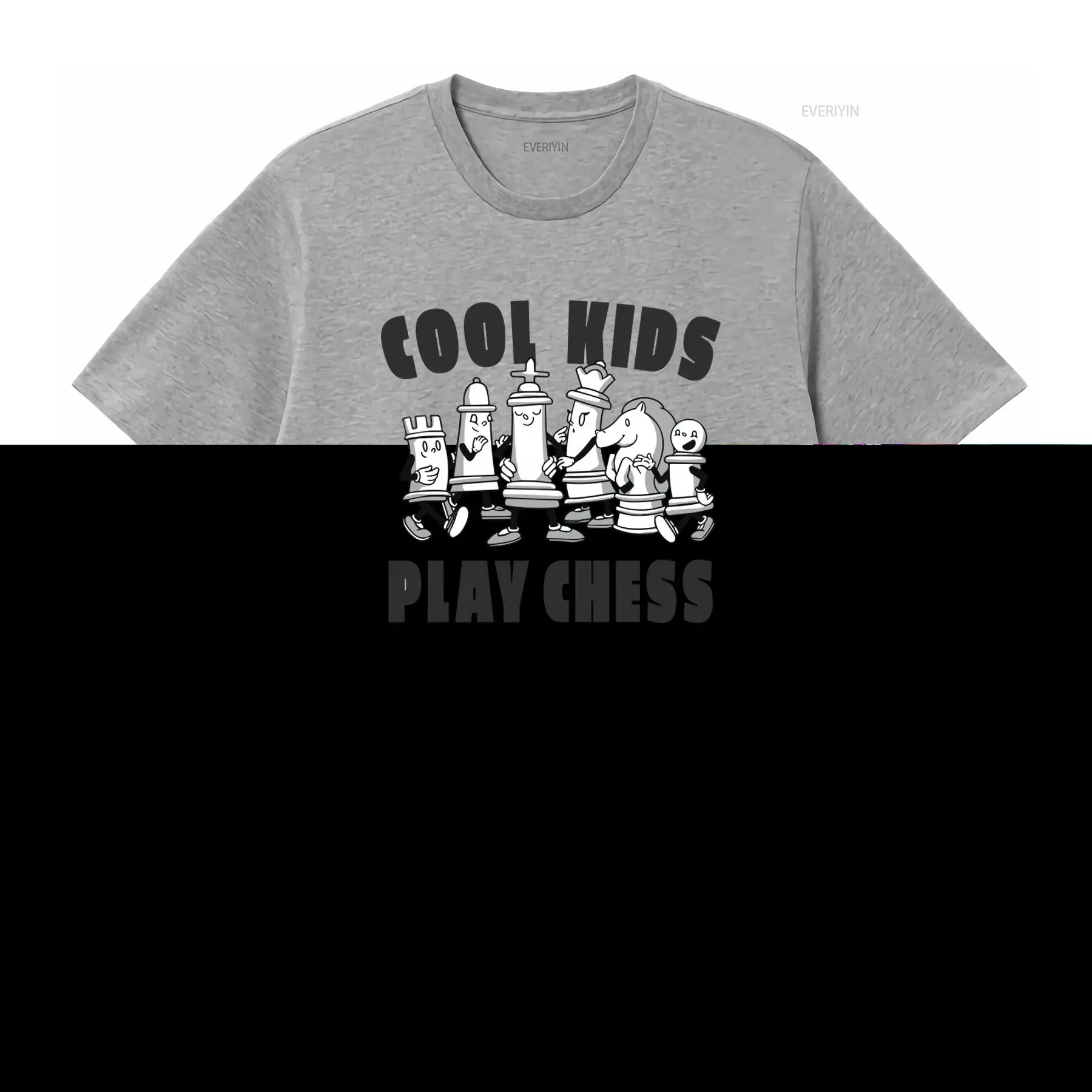 Cool Kids Play Chess 100 Cotto - Vintage Fashion Game ulasan dan harga