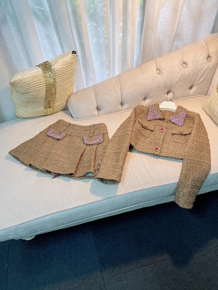 Two Piece Set Spring Autumn Wo - Vintage Fashion Jacket ulasan dan harga