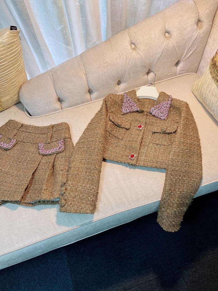 Two Piece Set Spring Autumn Wo - Vintage Fashion Jacket ulasan dan harga