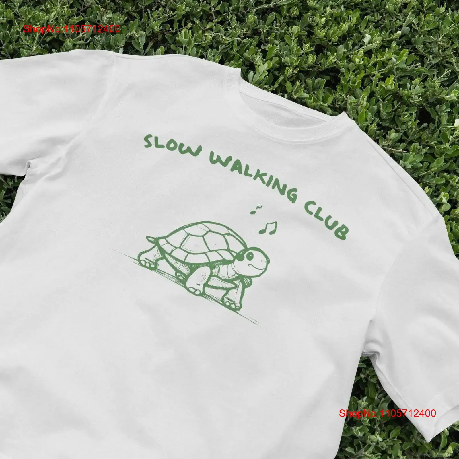 Slow Walking Club T Shirt Cute - Turtleneck Knit 90S ulasan dan harga