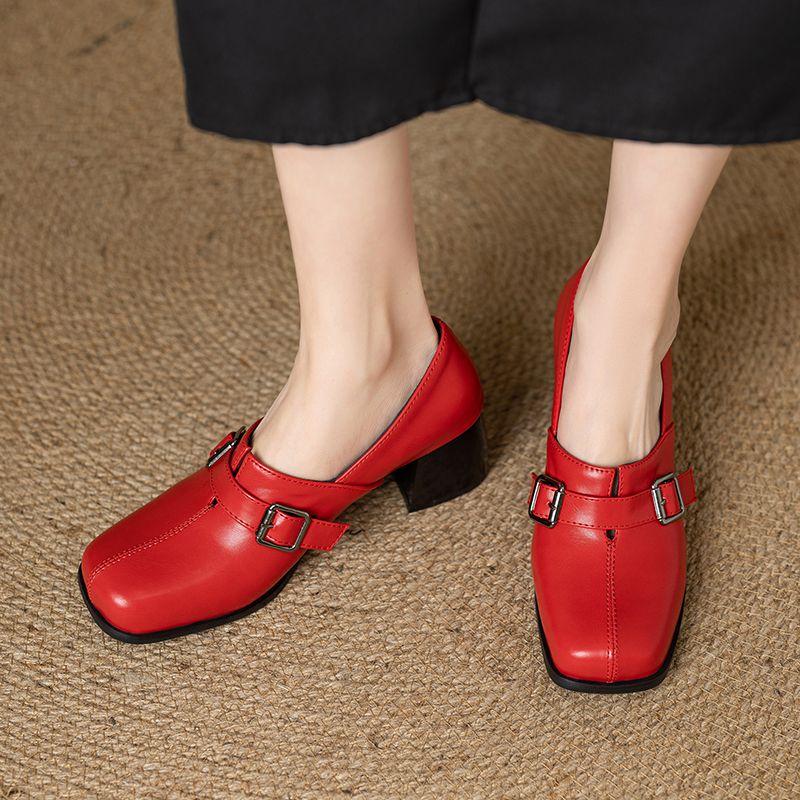 Girseaby Vintage Women Pumps S - Vintage Fashion Heels ulasan dan harga